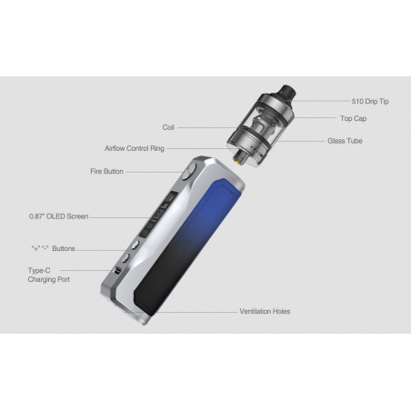 Kit Onixx 2000 mAh - Aspire - Cigarette Electronique