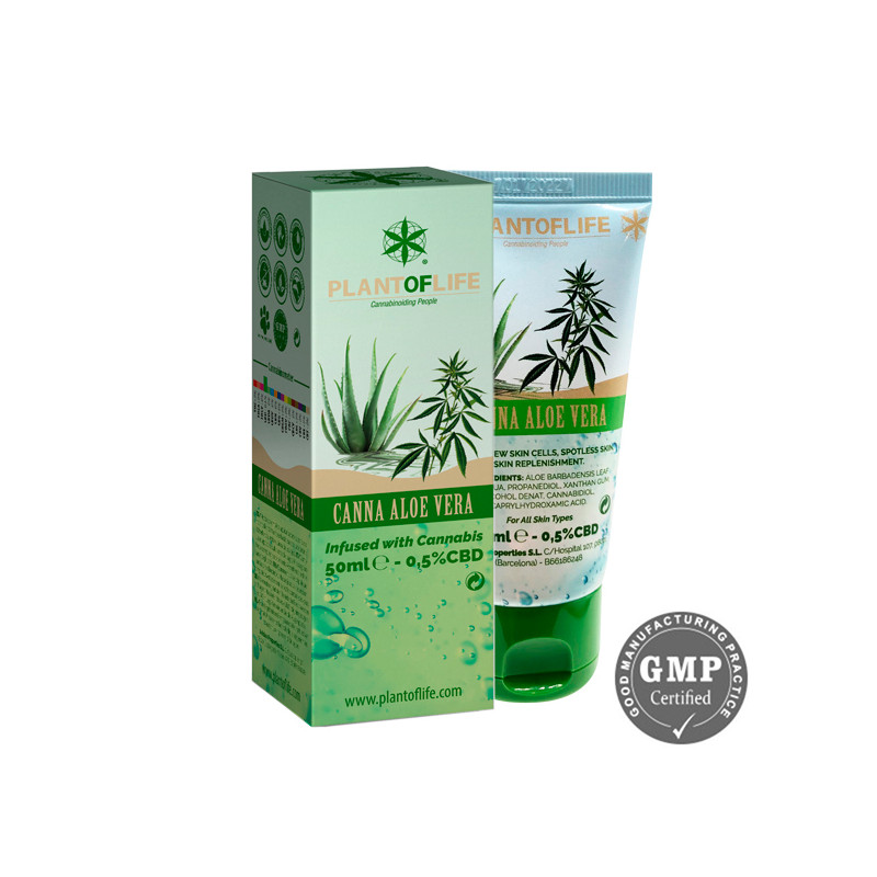 Crème de soin CBD et Aloé Vera - Plant of Life Crème de soin CBD et Aloé Vera - Plant of Life