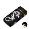 Briquet Electronique Dragon Tatoo Noir