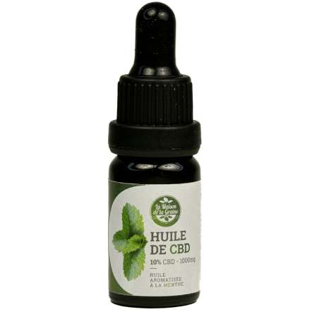 Huile CBD Bio - Menthe