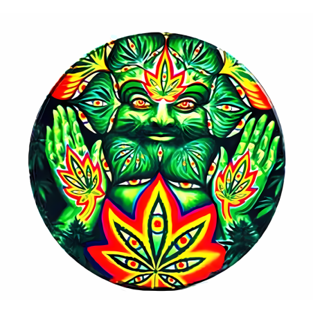 Grinder Psycho Leaf - 50mm