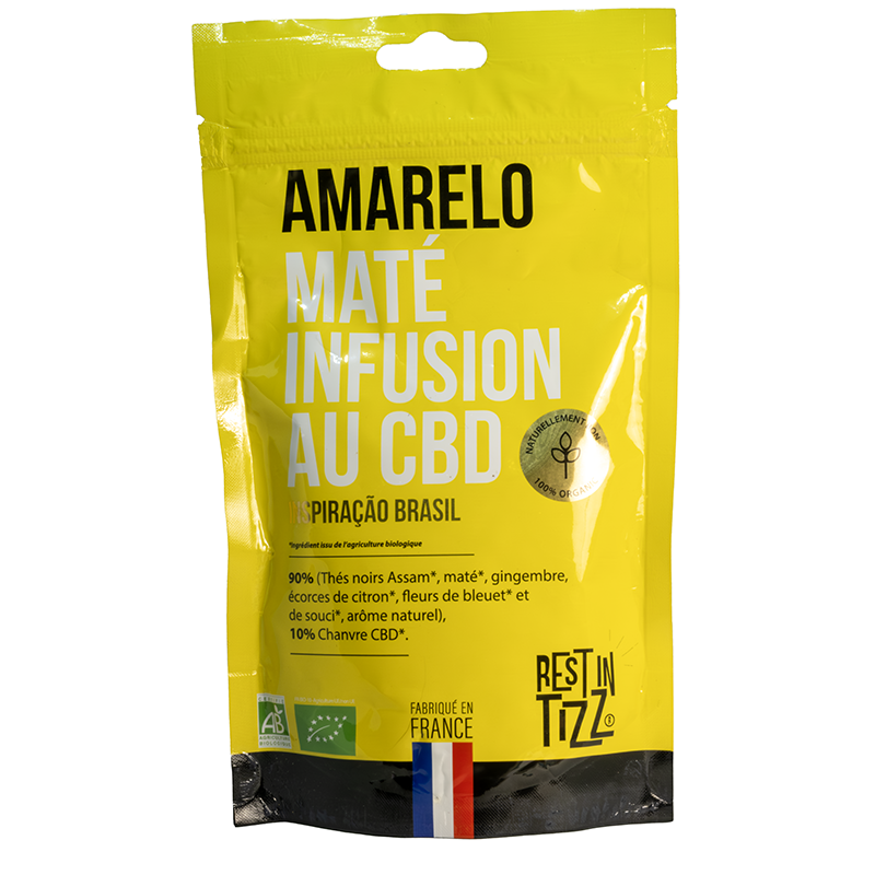 Amarelo Maté CBD - RestinTizz Amarelo Maté CBD - RestinTizz
