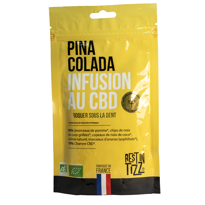 Infusion CBD Pina Colada - RestinTizz Infusion CBD Pina Colada - RestinTizz