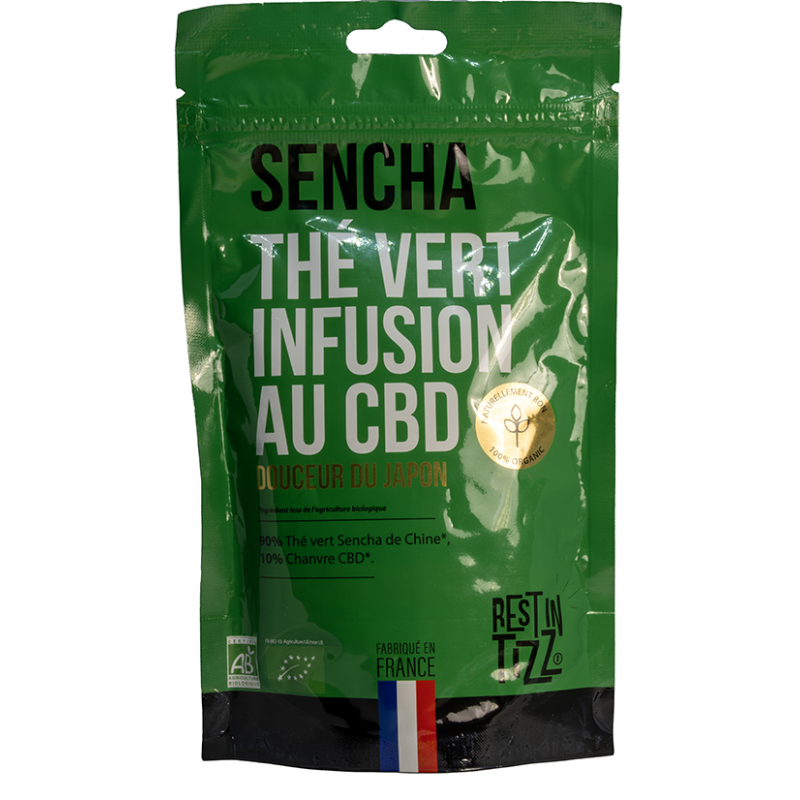 Sencha Thé Vert CBD - RestinTizz Sencha Thé Vert CBD - RestinTizz