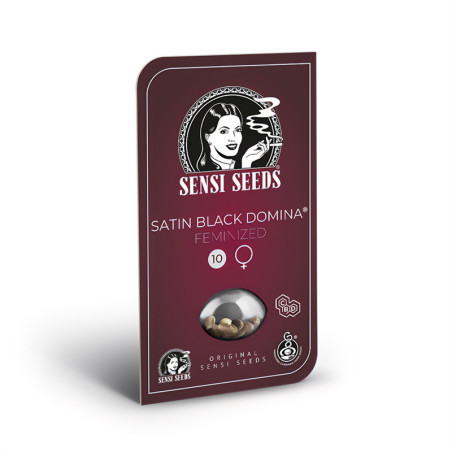 Satin Black Domina CBD - Sensi Seeds