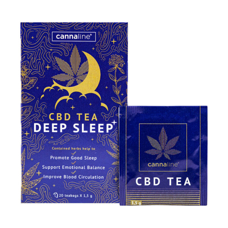 Tisane CBD Sommeil Profond - Cannaline Tisane CBD Sommeil Profond - Cannaline
