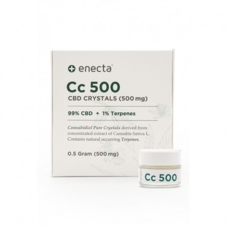 Cristaux de CBD 99% - Enecta Cristaux de CBD 99% - Enecta
