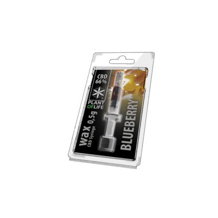 Cire de CBD 66% PlantOfLife - Blueberry Cire de CBD 66% PlantOfLife - Blueberry