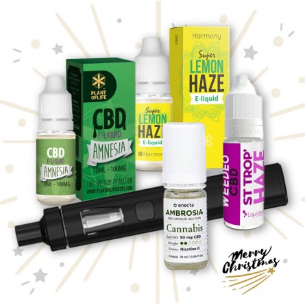 Coffret de Noël - Vape CBD Coffret de Noël - Vape CBD