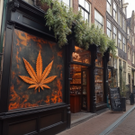 Un coffee-shop proposant du Cannabis à Amsterdam