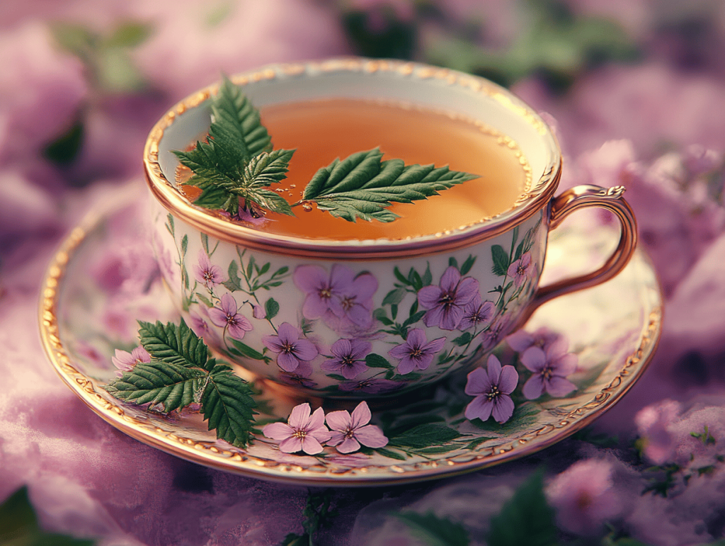 Infusion au CBD dans une tasse