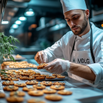 Space-Cookies au Cannabis posés sur une table