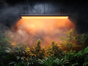 Lampe Led et Cannabis