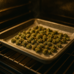 Décarboxyler du cannabis dans un four